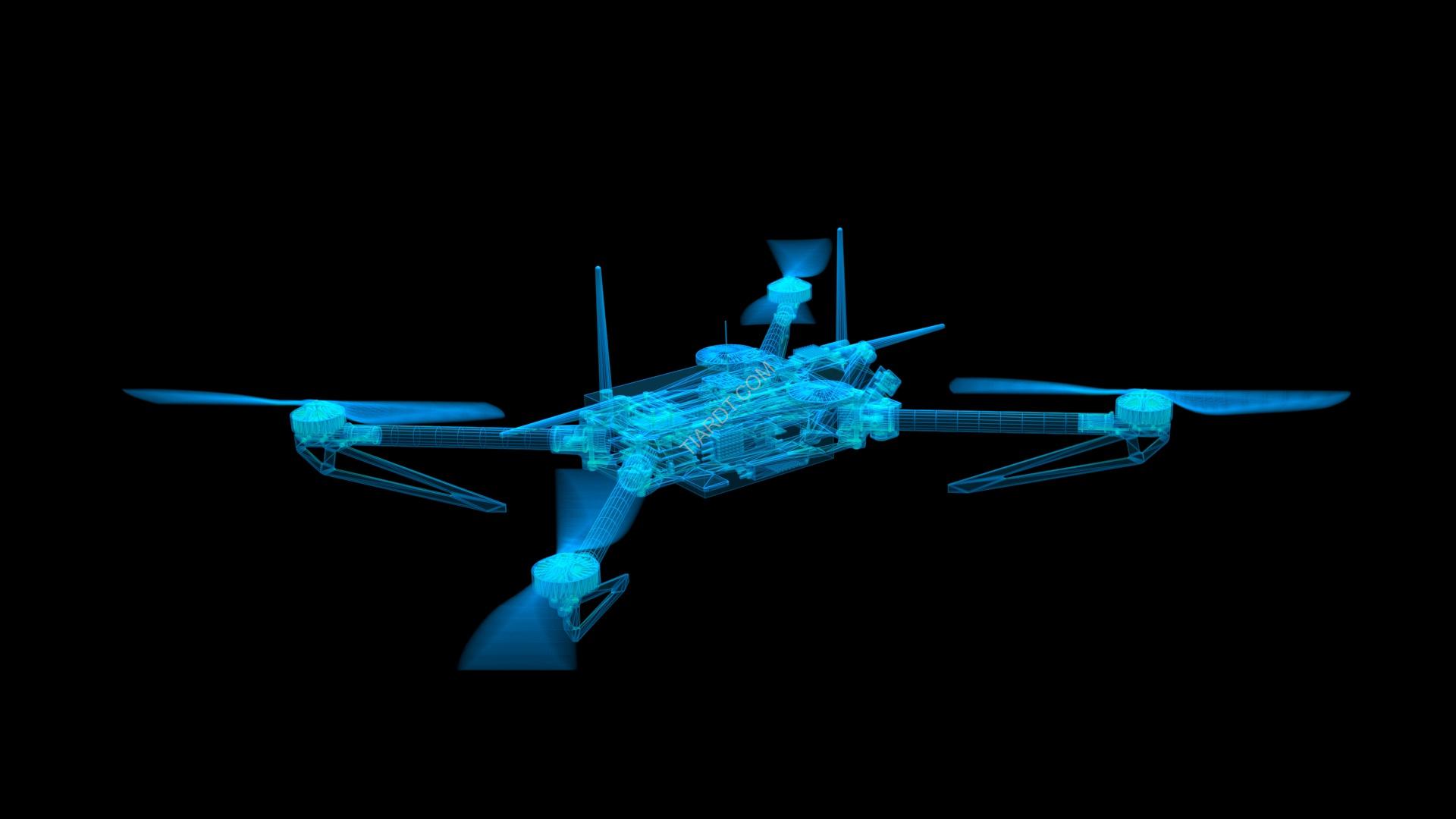 Drone Prototype wireframe