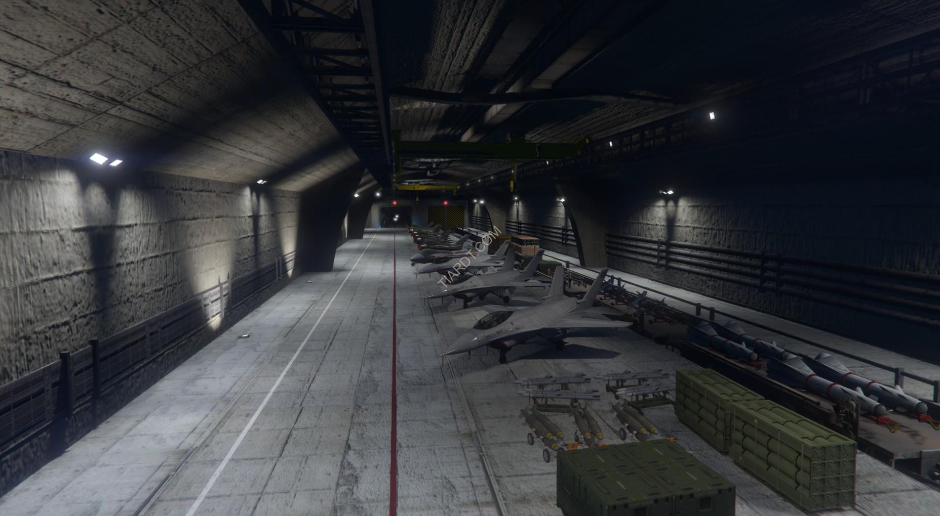 Underground jet factory